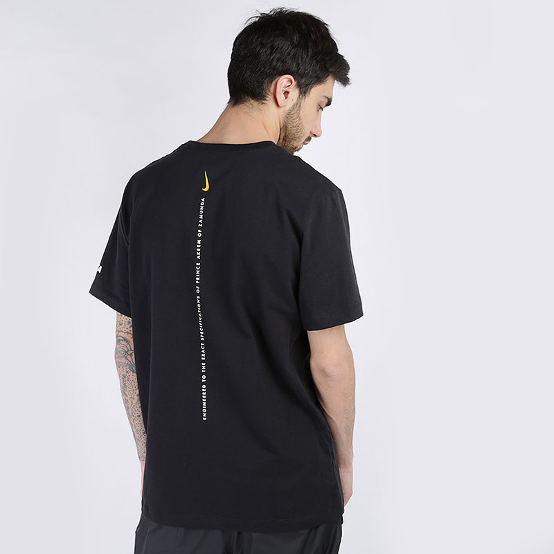 мужская черная футболка Nike Giannis T-Shirt CW4757-010 - цена, описание, фото 4
